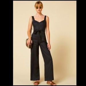 Reformation Joanne Linen Jumpsuit